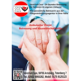 VereVivit.Care - Ambulanter Dienst Betreuung und Haushaltshilfe - Profilbild #1